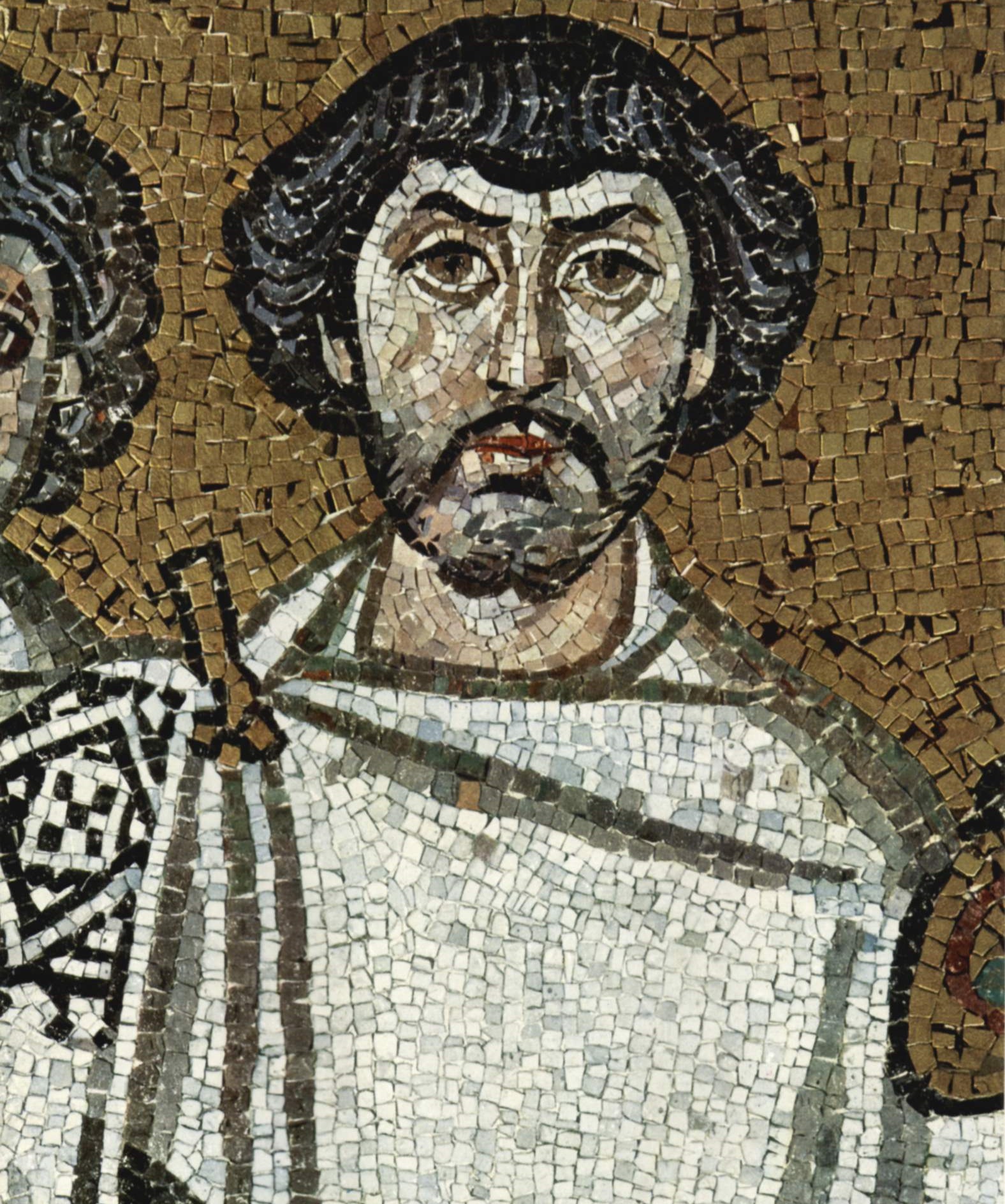 Justinian mosaic, San Vitale, Ravenna c. 547 AD
